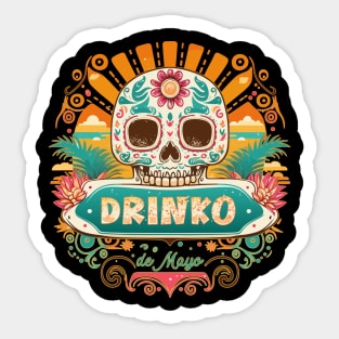 Drinko de Mayo Sticker